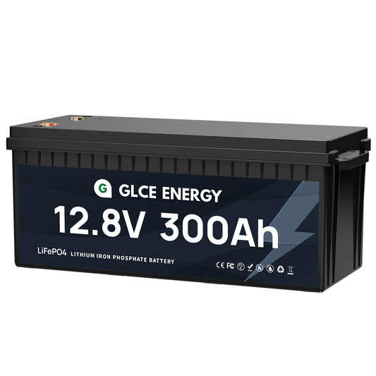 GLCE ENERGY 12V 300Ah LiFePO4 Battery