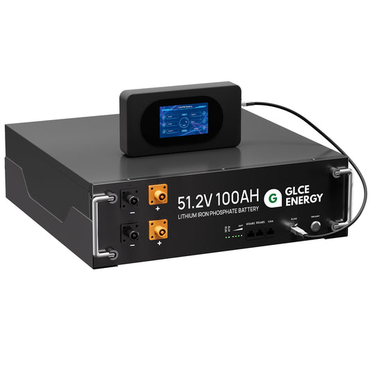 GLCE Energy 51.2V 100Ah LiFePO4 Lithium Battery