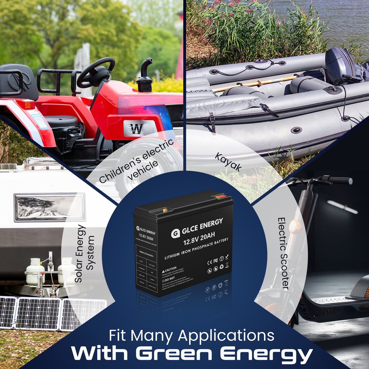 12V 20Ah Lithium Battery