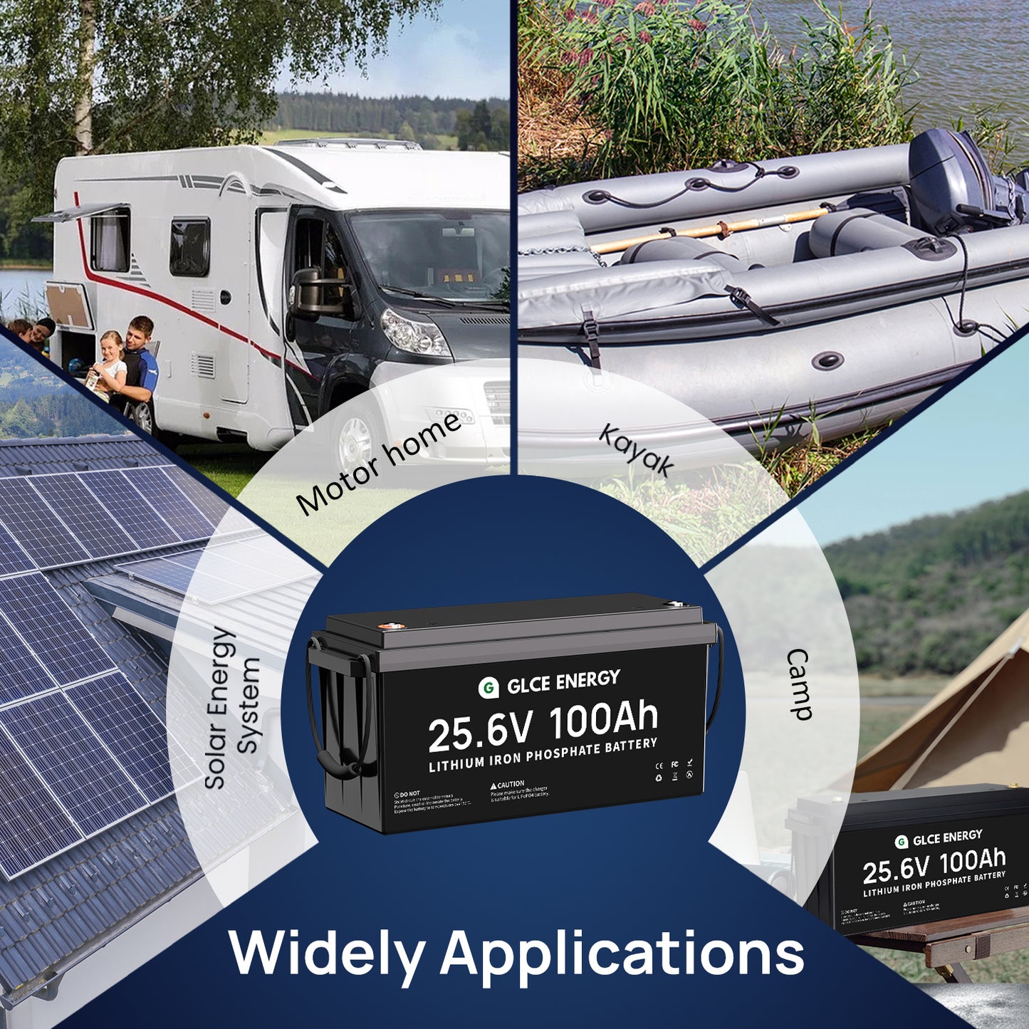 24V 100Ah LiFePO4 Battery