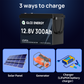 12V 300Ah LiFePO4 Lithium Battery MINI （Bluetooth）