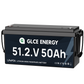51.2V 50Ah LiFePO4 Battery (Bluetooth)