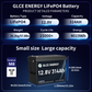 12V 314Ah LiFePO4 Lithium Battery MINI（Bluetooth）