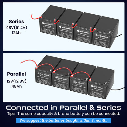 12V 12Ah Lithium-basierte Batterien